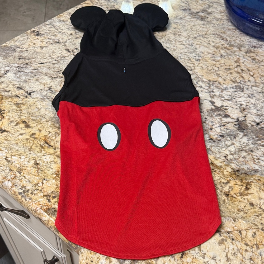 Disney Red and Black Dog Costume with Ears